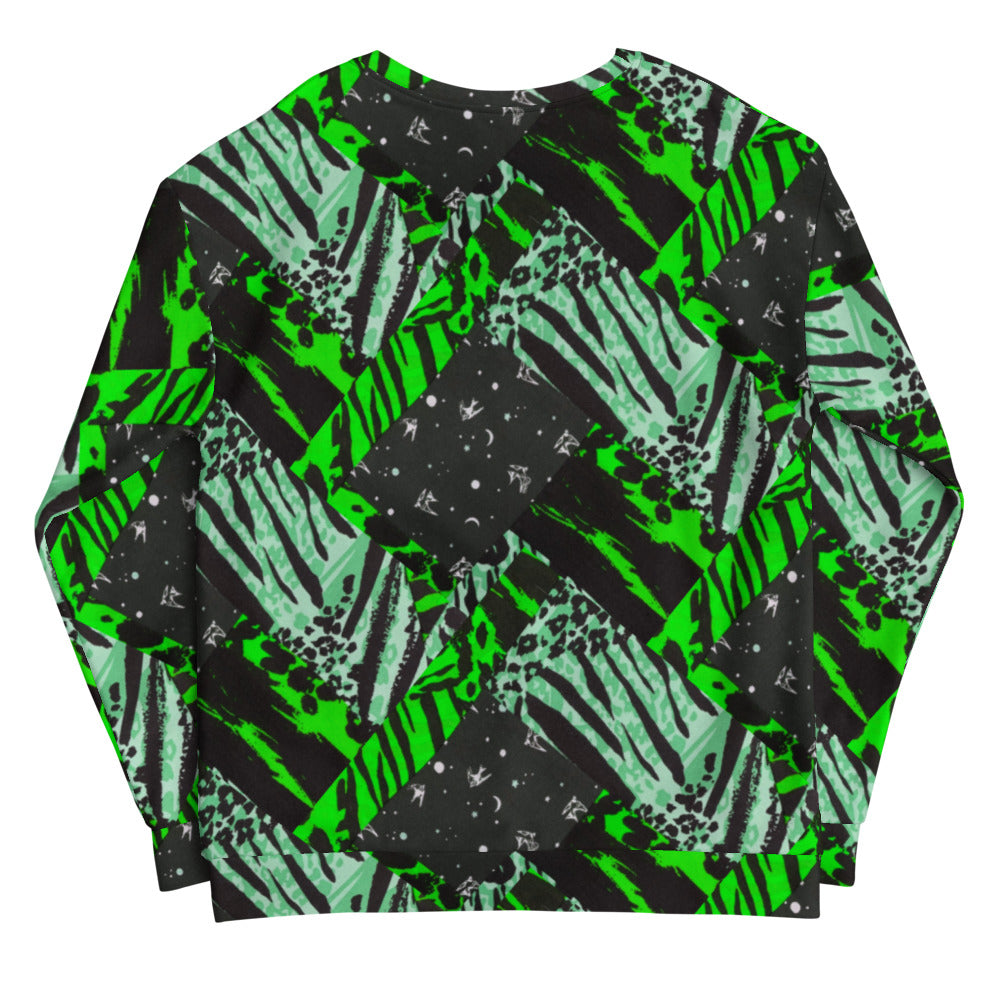 Piezas Unisex Sweatshirt in Green
