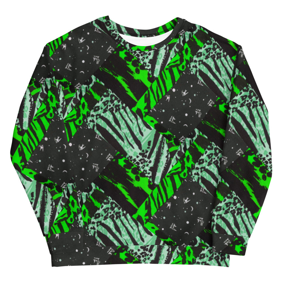 Piezas Unisex Sweatshirt in Green